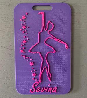 Dance Bag Tag (No AMS)