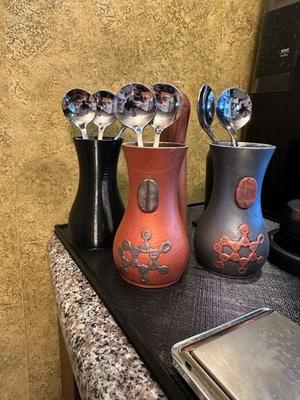 Espresso spoons holder