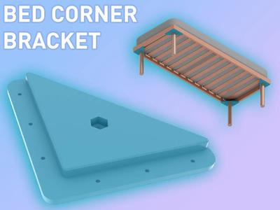 Bed leg supports for wooden frames   