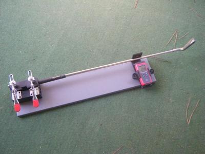 Golf frequency meter