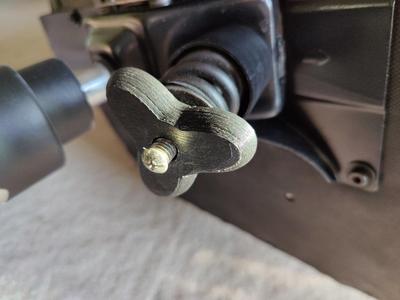 Rounded customizable knob