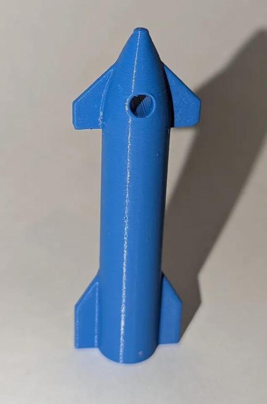 Starship keychain / Schlüsselanhänger   