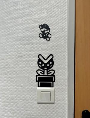 Switch or Wall deco Mario