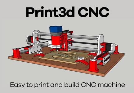 Print3D CNC project + full parts list