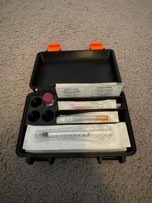 Rugged Box for Medical Injection Supplies   