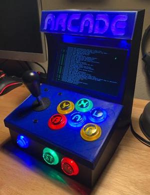 No Solder RASPBERRY Pi ARCADE Machine with Bill of Materials for insides
