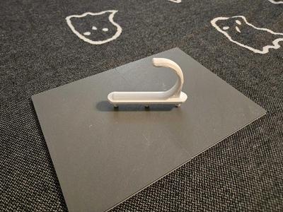 Closet Hook for 5mm Peg Holes