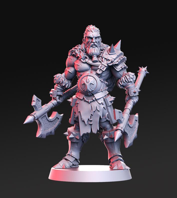 Einar - VIking - 32mm - DnD