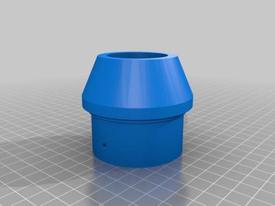 50mm Pipe Tower for MKII & III 3d printable Wind Turbine