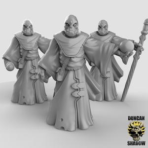 Warforged Spell Casters 3 (multi weapon options) (Pre Supported)