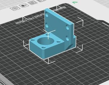 Rear Z Stepper Mount For Original Ender 3 - Joushou's Triple Z Mod   