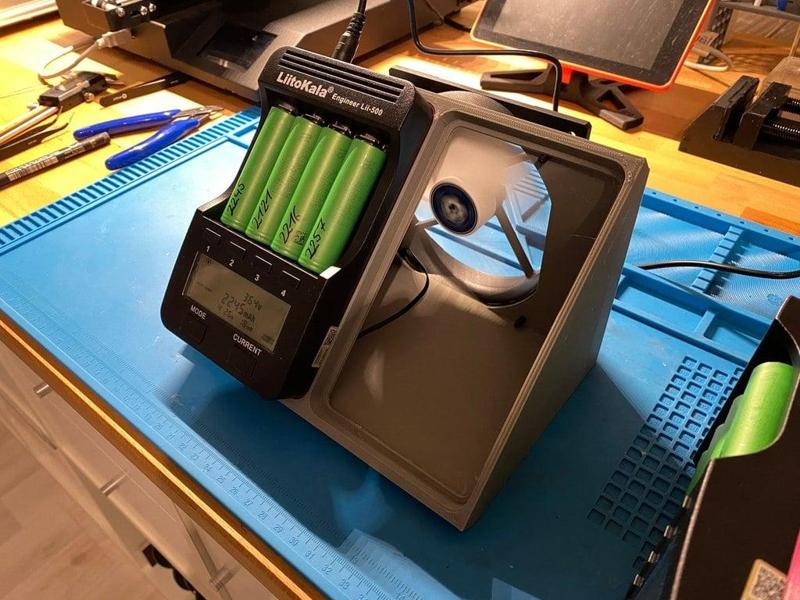 Liitokala Lii500 Gehäuse Lüfter 