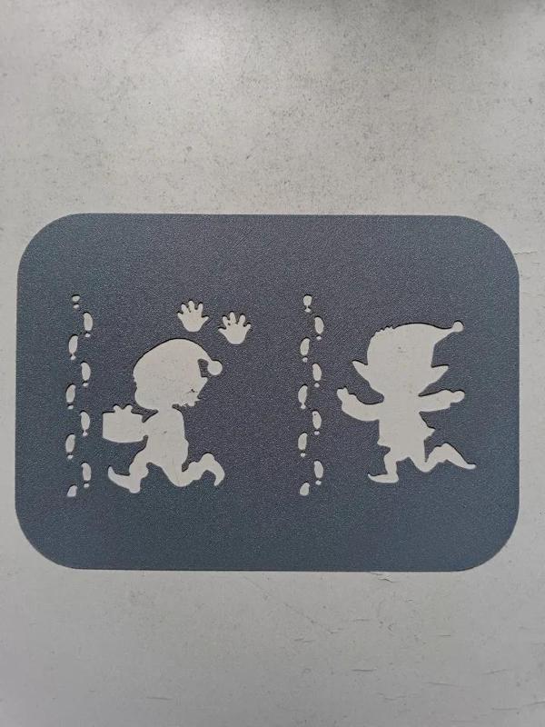Christmas Elf 1 - Stencil   
