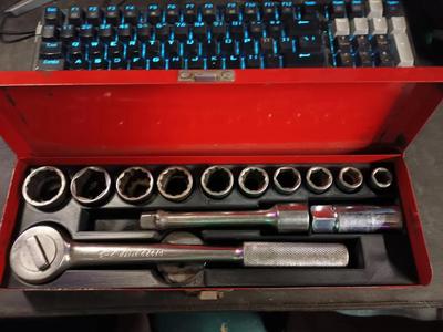 1/2 Inch Drive Classic Craftsman Metal Box Tool Set Replacement Insert   