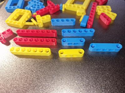 Technic Bricks Compatible - Beams