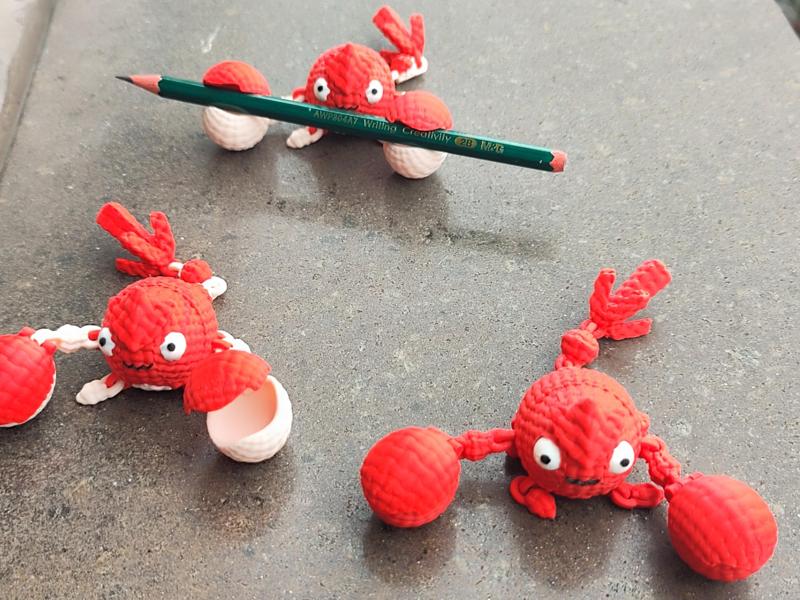 Knitted Chain Lobster
