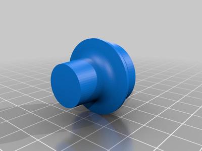Weller Soldering station knob - OEM dimensions.