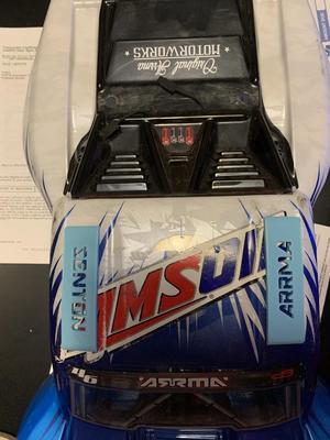 Arrma Senton roof skid plates 