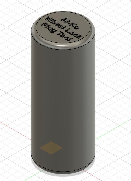 Al-Ko Caravan Wheel Lock Cap Tool