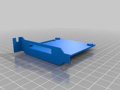 PCI / ISA Slot Low Profile Bracket for IDE 40pin to SD adapter
