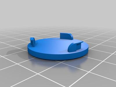 Battery cover for Wahoo TICKR