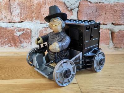 Wheel pegs for Outlaw Scuzz from Bravestarr