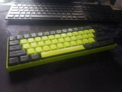 Low profile TMKB key caps (and DK61se base)