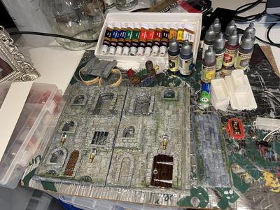 Fantasy Bookshelf Insert Booknook (for small print beds)