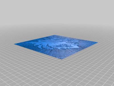 HueForge Blue dragon 2