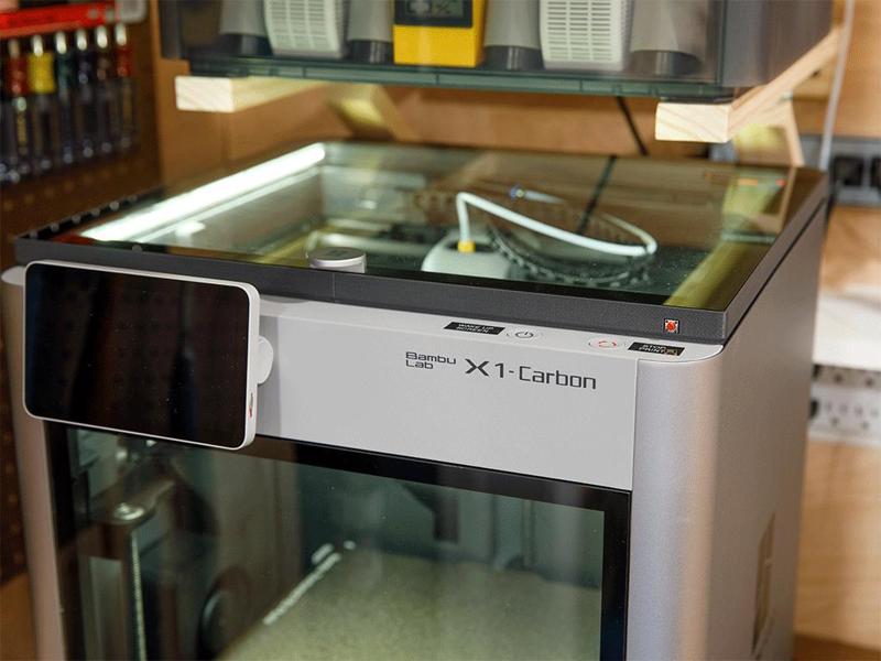 X1C Riser With Switched LED Light