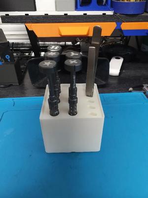 Gridfinity Screwdriver & Tweezer Holder   