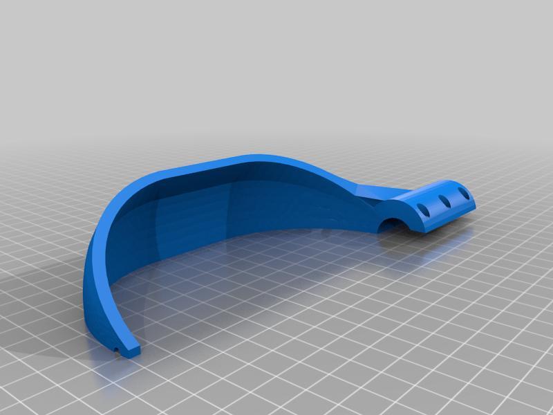 Ski Pole Gate Guard Split In Half