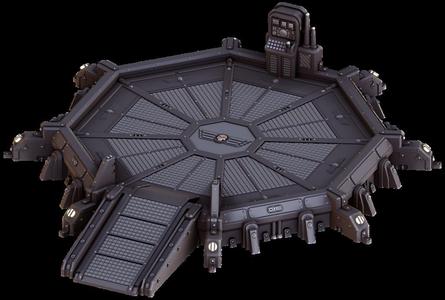 Grimdark Outpost Landing Pad