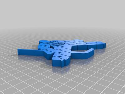 Hockey Goalie Articulated