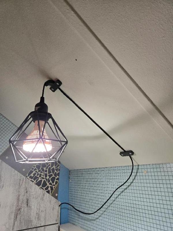 ceiling lamp mount plate   