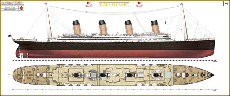 Titanic Bow And Stern
