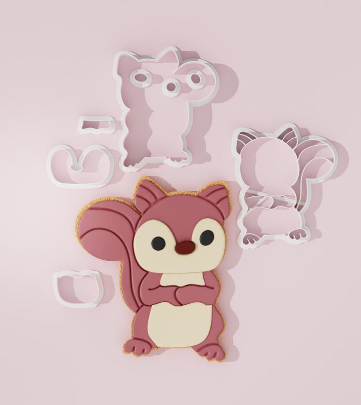 Squirrel #1 Cookie Cutter