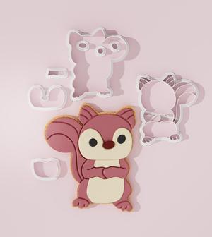 Squirrel #1 Cookie Cutter