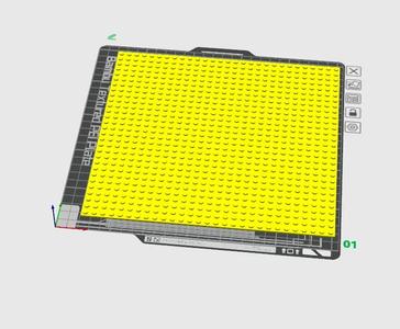 Lego Compatible (CUSTOM) Baseplate 29 x 29