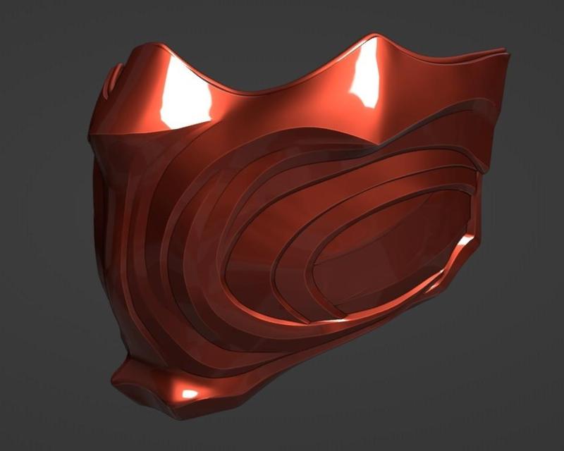 MORTAL KOMBAT 1 - Scorpion Into the Fire Mask