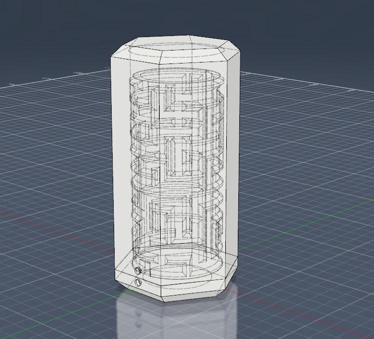 Banknotes Box Locked with a Maze