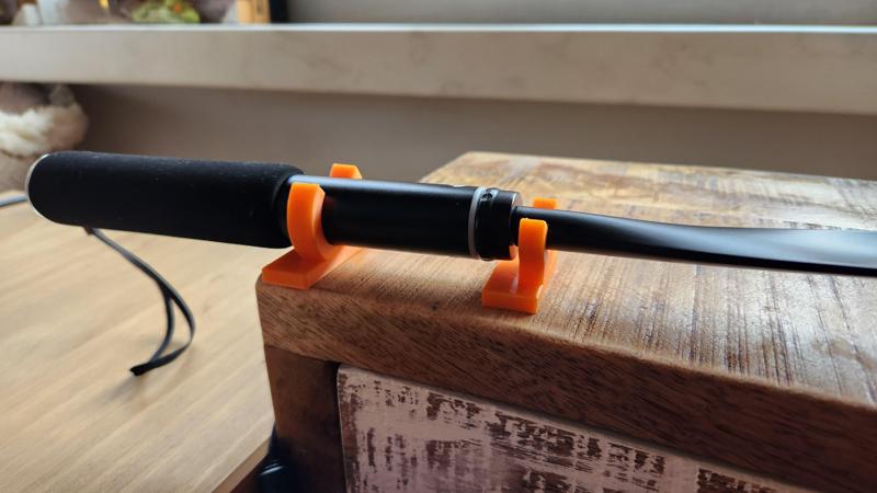 Die Halterung für den Schuhanzieher