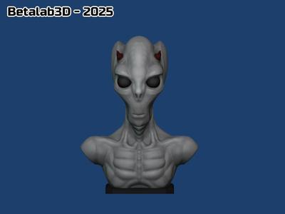 Alien Bust 12/25