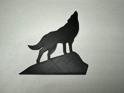 Wolf wall art