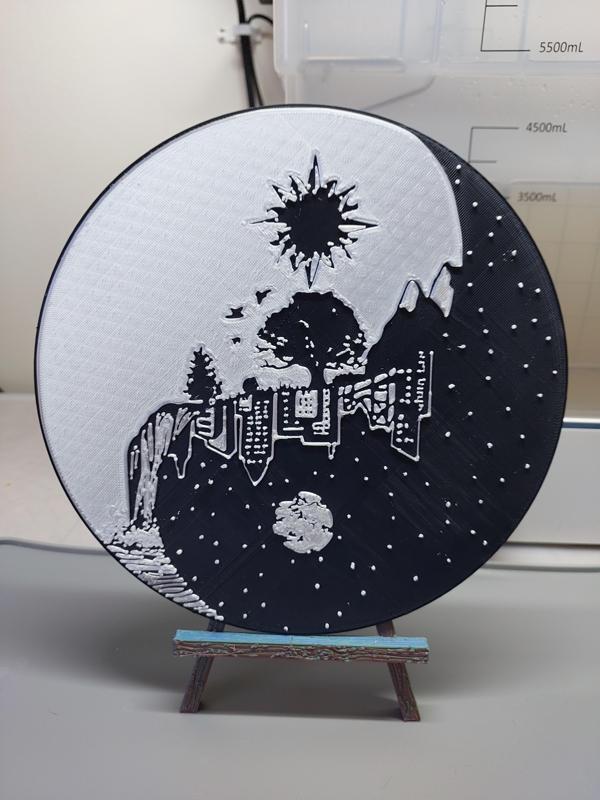 Yin Yang Sun trees, Moon city