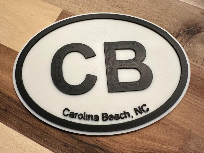 Carolina Beach Magnet/Sign