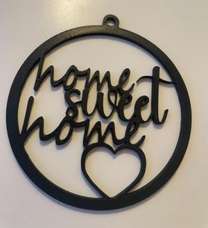 home sweet home sign