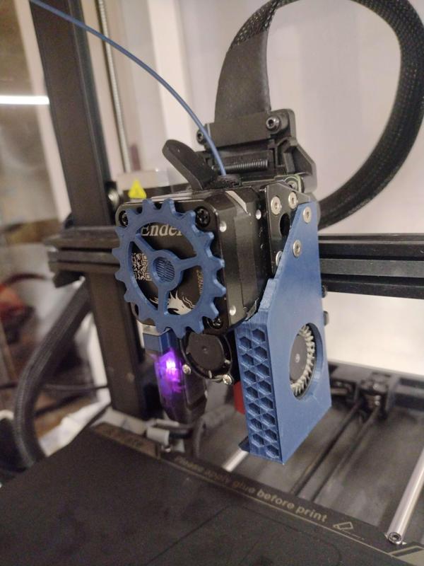 Ender 3 V3 SE 4010 Fan Shroud K1 Edition
