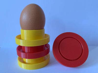 stackable eggcup stabelbarer Eierbecher