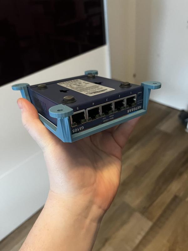 Netgear GS105 Lan Switch Holder